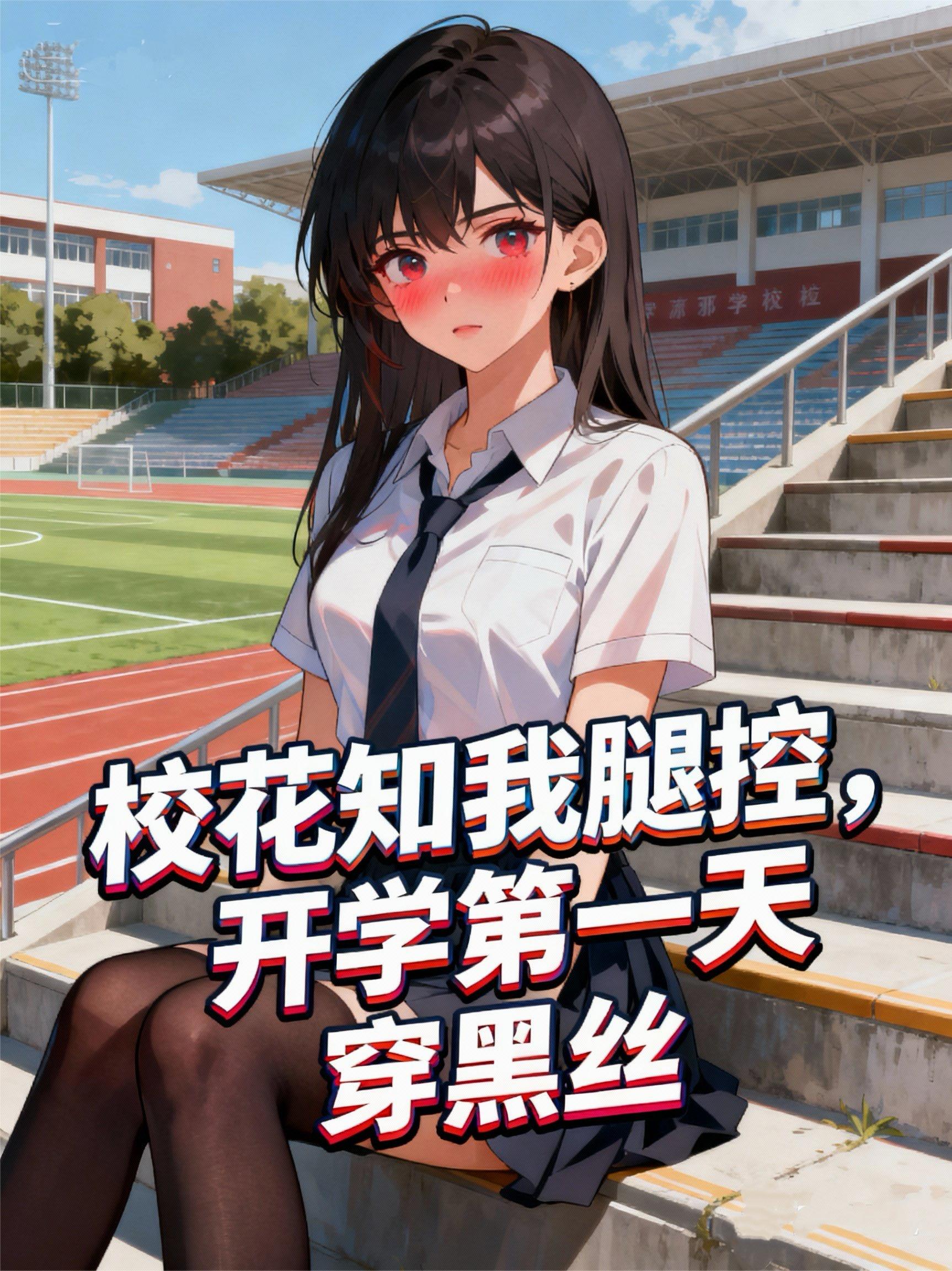 校花知我腿控，开学第一天穿黑丝